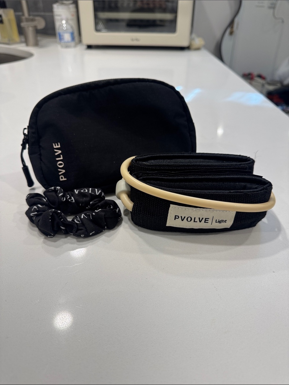PVOLVE Light Ankle Band, Scrunchie, & Belt Bag